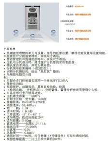 樓宇編碼可視對講系統 價格、廠家、圖片與技術服務的全方位解析